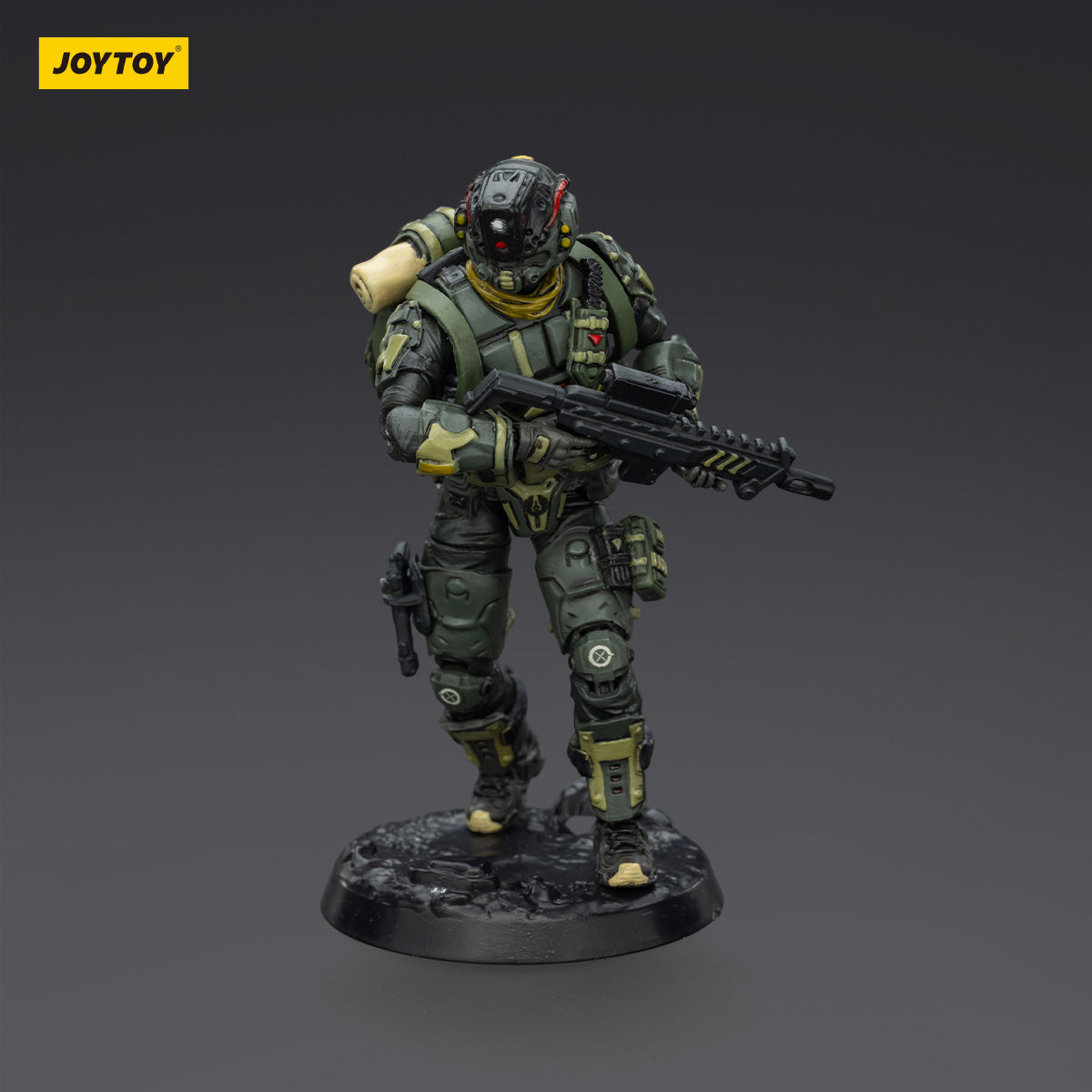 JOYTOY APOC Series Falcon 02 Rapid Assault Mech ST-8615 + Steel Ride Corps Assaulter Rhett JT03417+ JT01970 1/25 Scale Action Figure