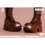 Worldbox Dual‑Wear Bulldozer‑Style Boots GS008 Doll Accessory 1/6 Scale Fit Action Figure