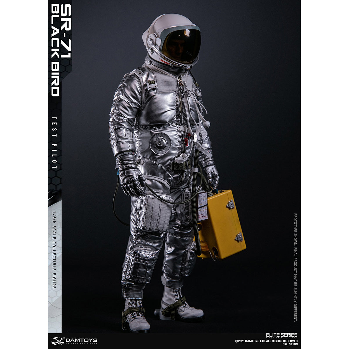 DAMTOYS, U-2 Dragon Lady Reconnaissance Aircraft Pilot & SR-71 Blackbird Reconnaissance Aircraft Test Pilot, Action Figures
