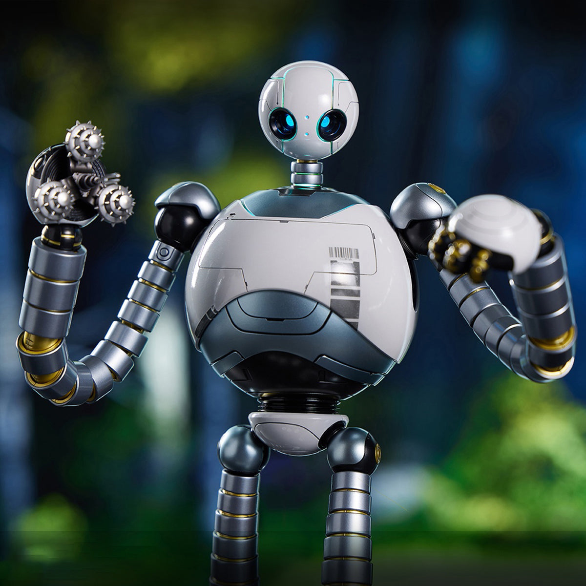 Blitzway The Wild  Action Figure Carbotix Series Animated Movie