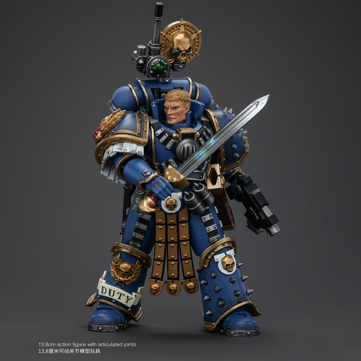 (Only Shipped to the US) JOYTOY Ultramarines Remus Ventanus Warhammer The Horus Heresy 1/18  Action Figure