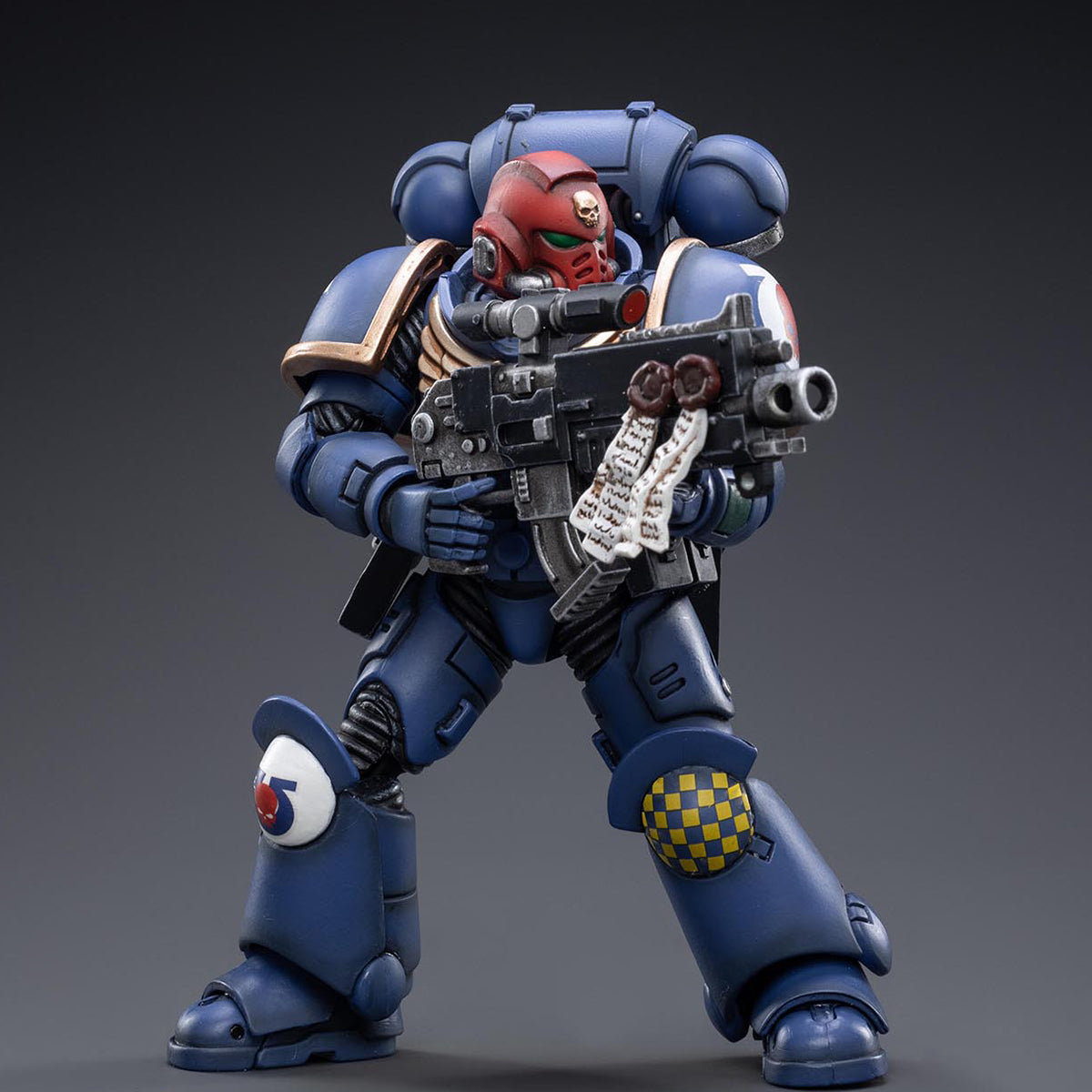 (Only Shipped to the US) JOYTOY Ultramarines Heroes of the Chapter Brother Veteran Sergeant Castor 1/18 Warhammer 40,000 Reissue Action Figures