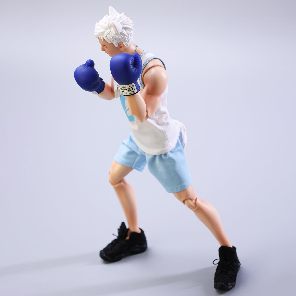 Blue Piper Puppy Guy White BJD Action Figures