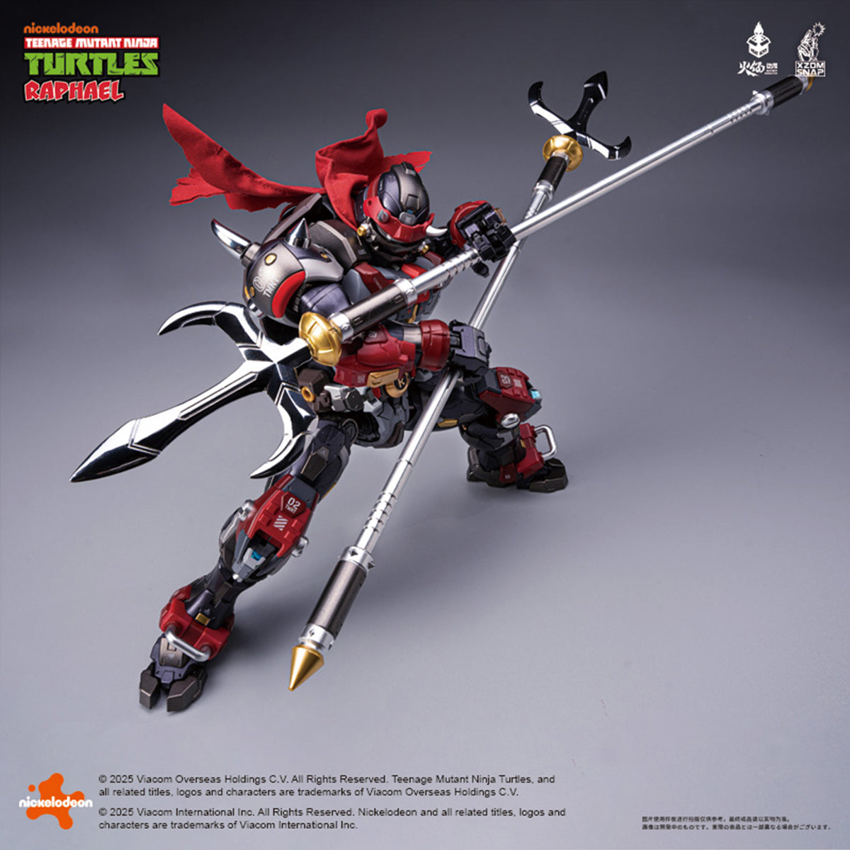 HEATBOYS Teenage Mutant Ninja Turtles Raphael Crimson Fury 40th Anniversary Ver. HB0095 Action Figure