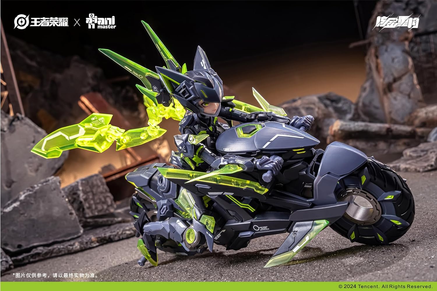 HiPlay Animester Honor of kings: Lady Sun, Doom Mecha Ver. 1:12 Scale Assemble Model Kits Action Figures