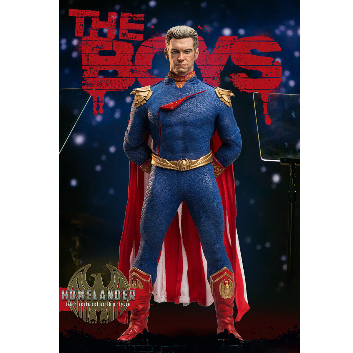STAR ACE Toys The Boys: Homelander Deluxe Edition Action Figure