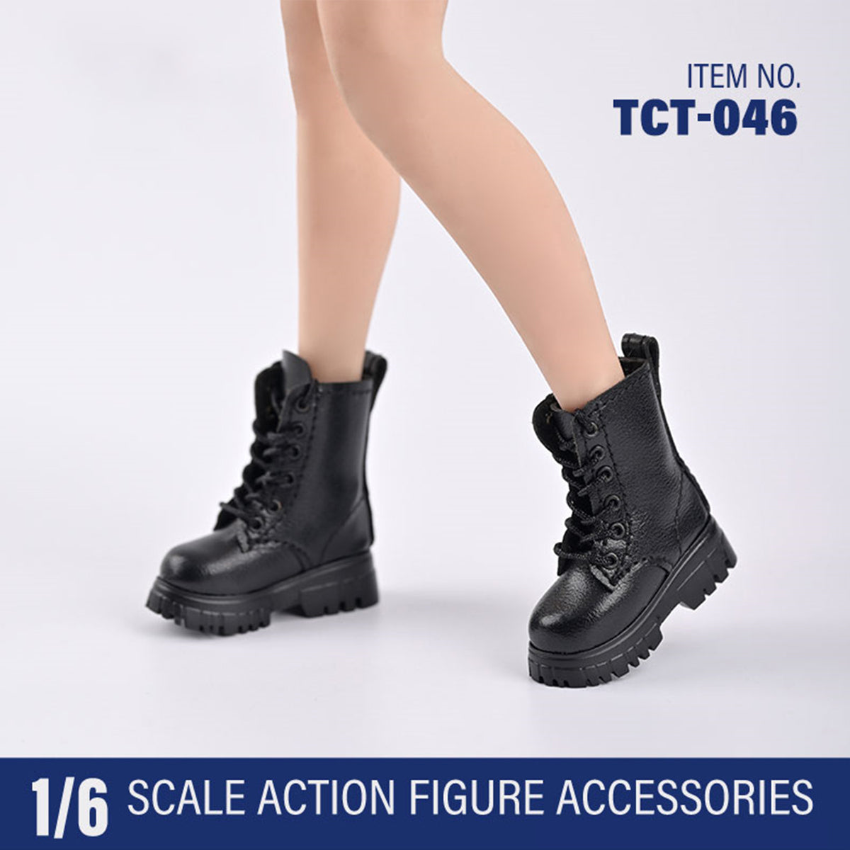 ZYTOYS, High-Heeled Boots Shoes, 1/6 Scale Doll Accessory for 12-inches Figure