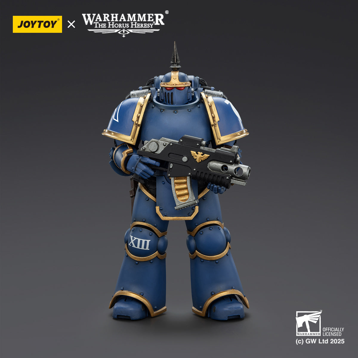 (Only Shipped to the US) JOYTOY Warhammer Ultramarines MK lll Tactical Legionary JT02663 1/18 Scale Action Figure