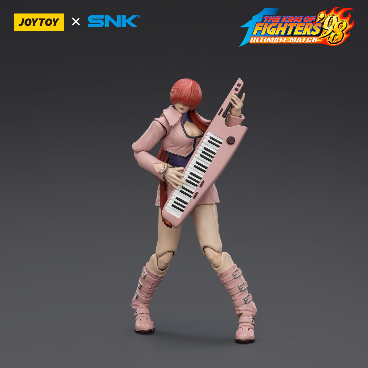 JOYTOY KOF'98UM Orochi Team Chris & Shermie & Yashiro Nanakase 1/18 Scale Action Figure