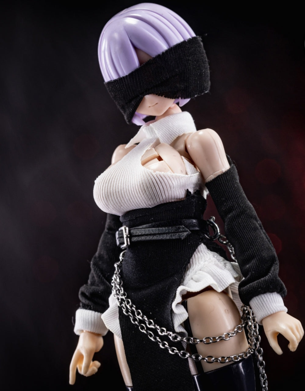 HiPlay 1/12 Scale Figure Doll Clothes: Nun's Attire for 6-Inch Collectible Action Figure C-011