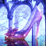 WeArtDoing Sleeping Beauty-Glass Slipper Fairies-Purple Art Statue