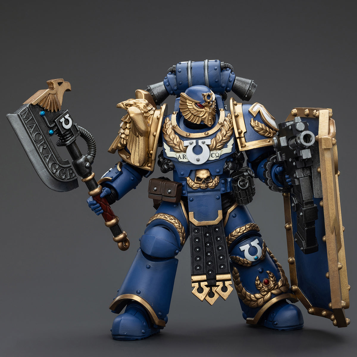 JOYTOY Warhammer The Horus Heresy Ultramarines Invictarus Suzerain Squad Suzerain 4 Action Figure