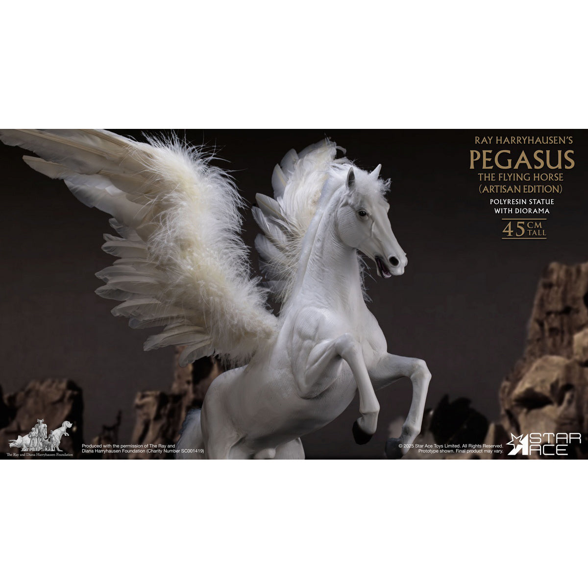 STAR ACE Toys The Ymir’s Colosseum Showdown & Pegasus The Flying Horse Ray Harryhausen Series 1/8 Scale Resin Art Figurine
