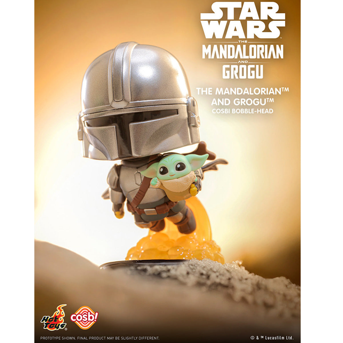 Hot Toys Star Wars The Mandalorian and Grogu Cosbi CBX34816 Mini Blind Box