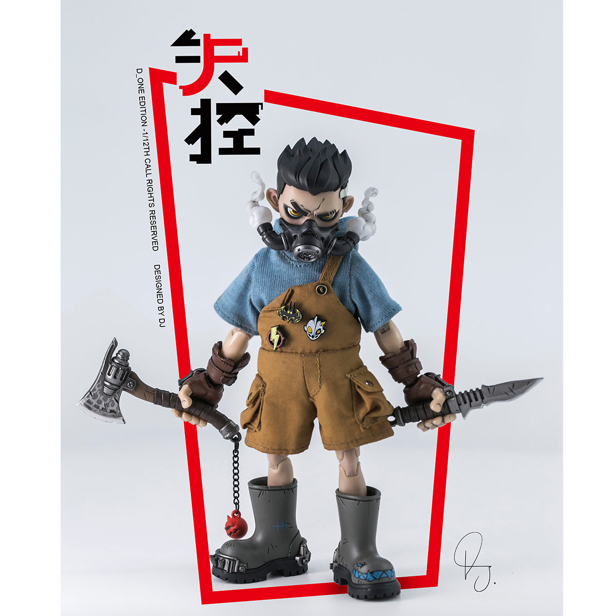 D_ONE STUDIO YaZai 1/12 Scale Action Figure