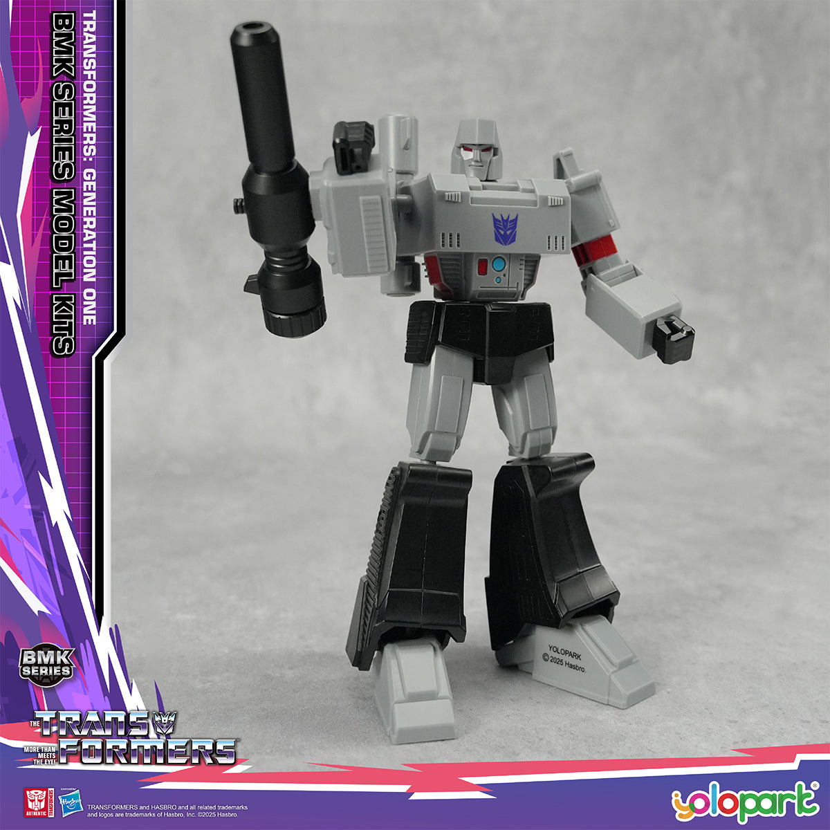 Yolopark Transformers G1 Animation BMK Optimus Prime Megatron Bumblebee Starscream Set Model Kit