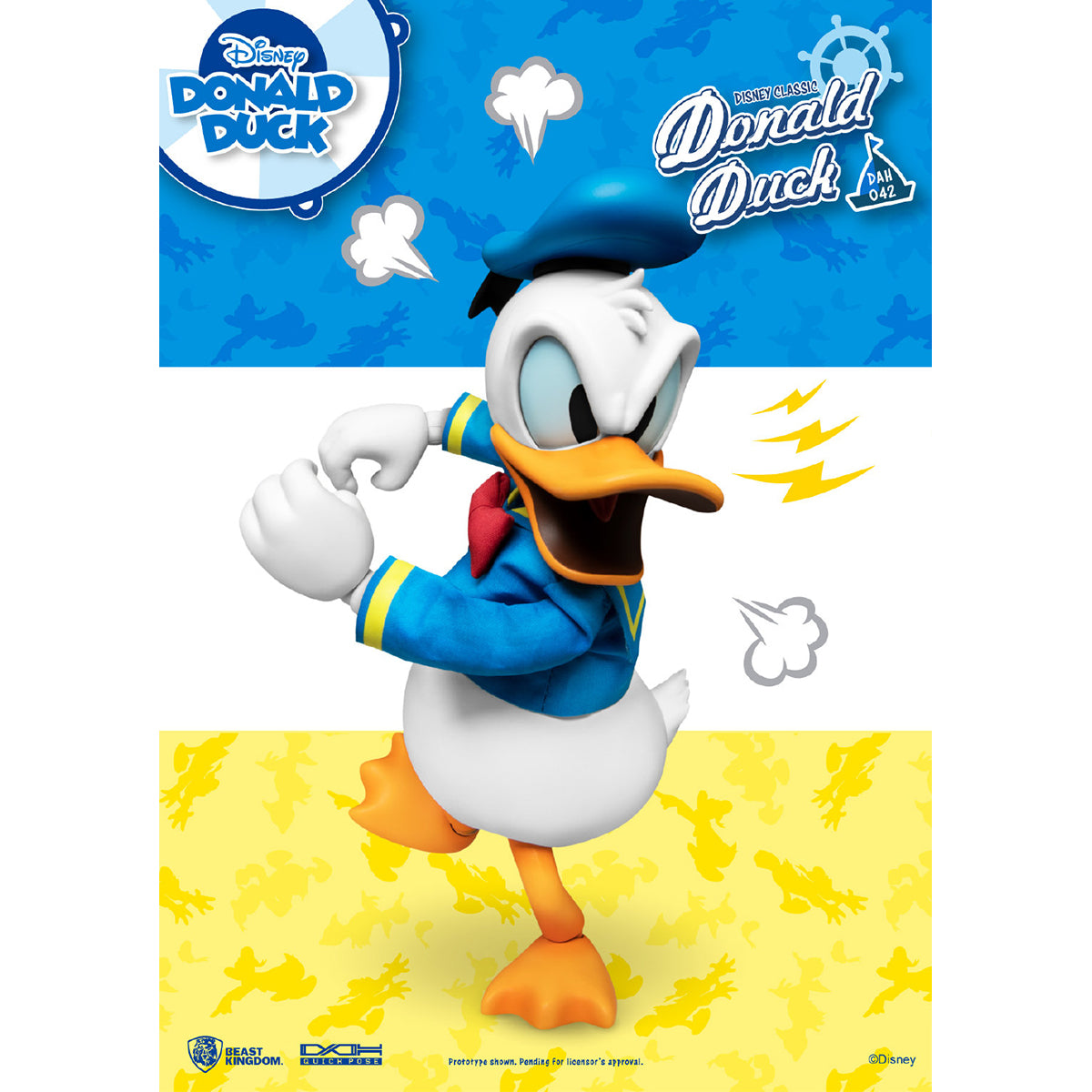 Beast Kingdom DAH-042 Disney Classic Donald Duck Action Figure