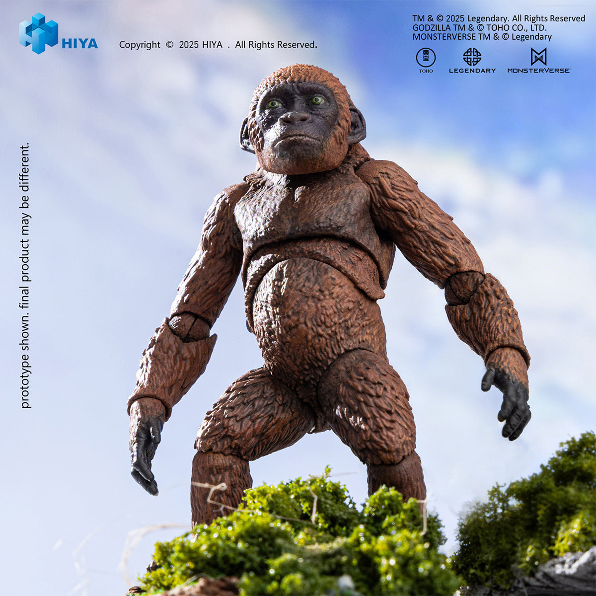 HIYA Godzilla vs. Kong: The New Empire - Mothra Monster Deluxe Set EBG0160 Action Figures