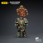 JOYTOY Warhammer The Horus Heresy Sons of Horus Vheren Ashurhaddon Master of the True Sons with the Axe Serpentis & Dark Emissary Consul with Staff of Dark Authority