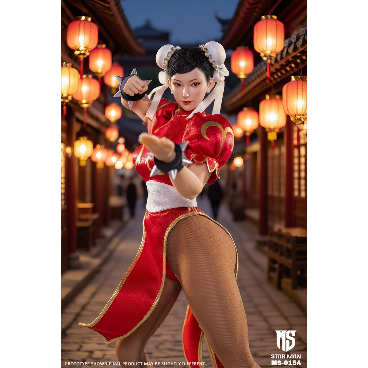 STAR MAN, Female fighter Chun-li, Action Figures