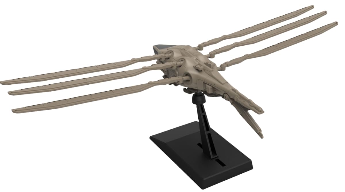 HiPlay Meng Plastic Model Kits: Harkonnen Ornithopter, Glue-Free Color Separation Assembly Collectible Figures