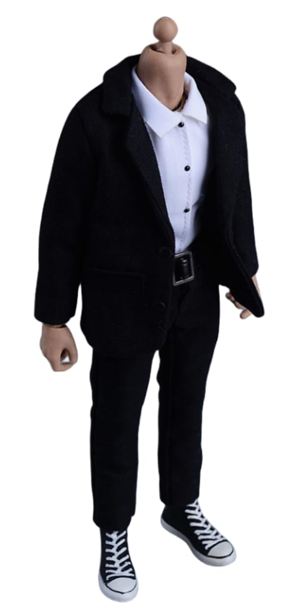 1/12 Scale Figure Doll Clothes: Casual Suit Male Collectible Accessory