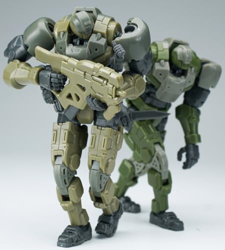 HiPlay Warriors Workshop Plastic Model Kits: Loyalty “G” Assist Humanoid Soldier 1:30 Scale Collectible Action Figures