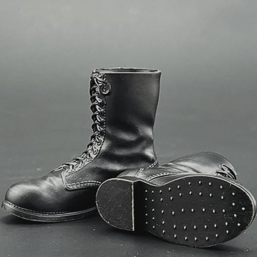 Figurine articulée à l'échelle 1/6 : Bottes miniatures à collectionner