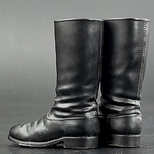 Figurine articulée à l'échelle 1/6 : Bottes miniatures à collectionner