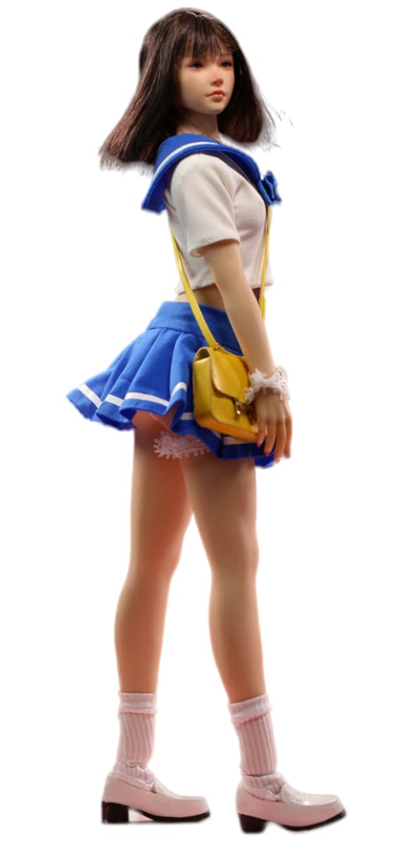 HiPlay Figure Doll Clothes: Student Skirt Uniform for 12-inch JO23X