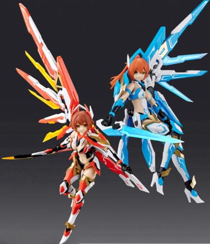 HiPlay MS General Plastic Assemble Model Kits: Eastern Wu's Da Qiao & Xiao Qiao Dual-Bird Anime Style 1:12 Scale Collectible Action Figures MG-10