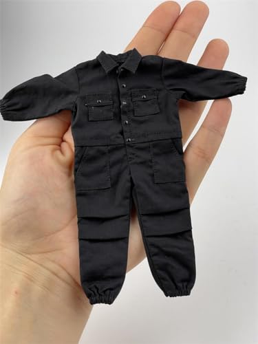 1/12 Scale Figure Doll Clothes: One-Piece Cargo Set Collectible Accessory