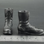 Figurine articulée à l'échelle 1/6 : Bottes miniatures à collectionner
