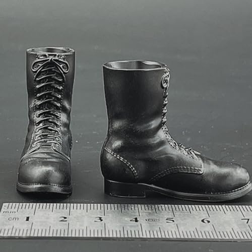Figurine articulée à l'échelle 1/6 : Bottes miniatures à collectionner