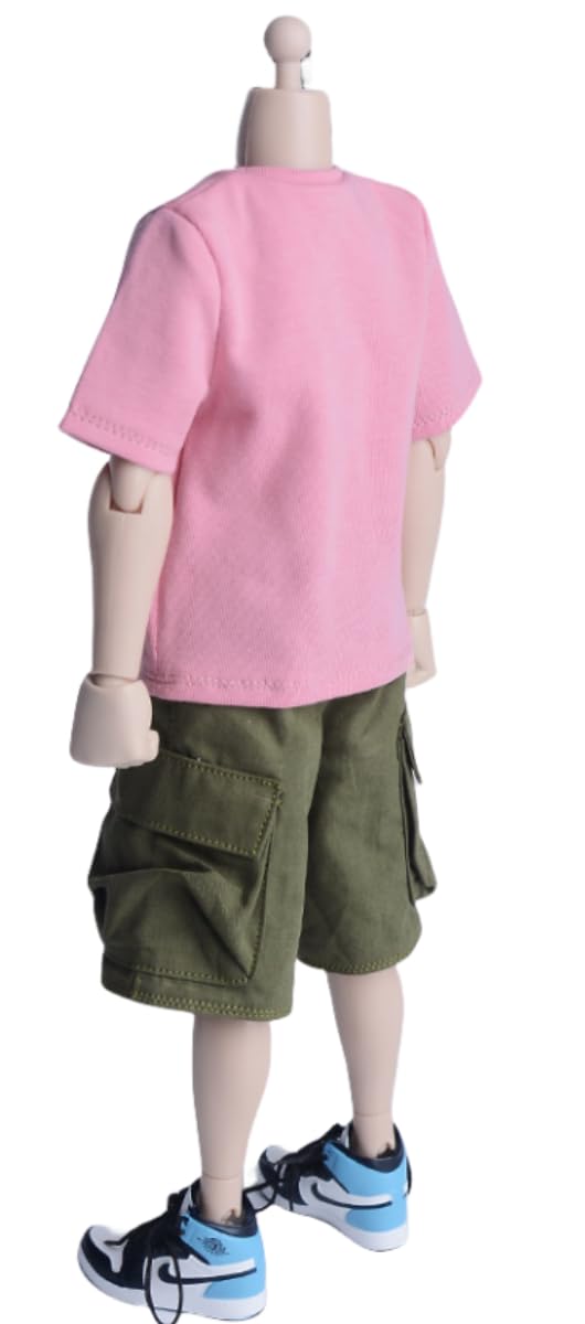 1/12 Scale Figure Doll Clothes: T-Shirt Collectible Accessory