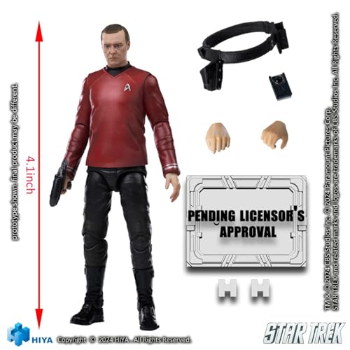 HiPlay HIYA Full Set: Exquisite Mini Series Scotty, 1:18 Scale Miniature Action Figurine