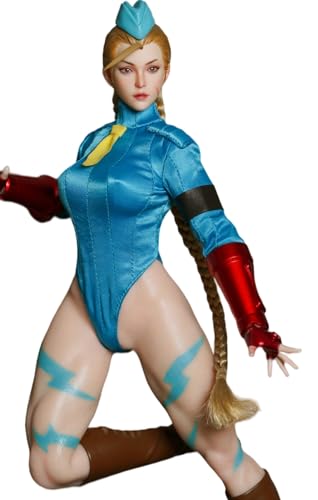 HiPlay Play Toy Collectible Figure Full Set: Street Female Fighter, Jiami, Seamless and Movable Design, 1:6 Scale Miniature Action Figurine