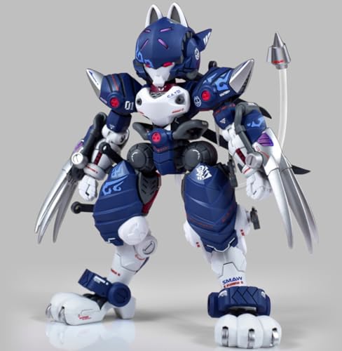 HiPlay XIAOT x Iron Roars Plastic Model Kits: Super-Maneuver Armored Walker, Shadow 1:60 Scale Collectible Action Figures CAT01