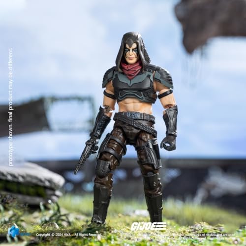 HiPlay HIYA Full Set: G.I.Joe Exquisite Mini Series Zartan, 1:18 Scale Miniature Action Figurine