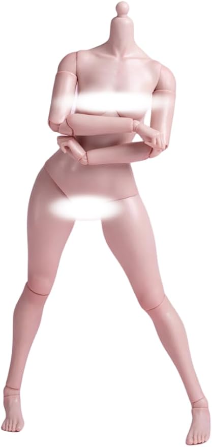 (Only Shipped to the DE) WorldBox 1:6 Scale Female Action Figure Body AT202 Plump Body Shape Fale Skin