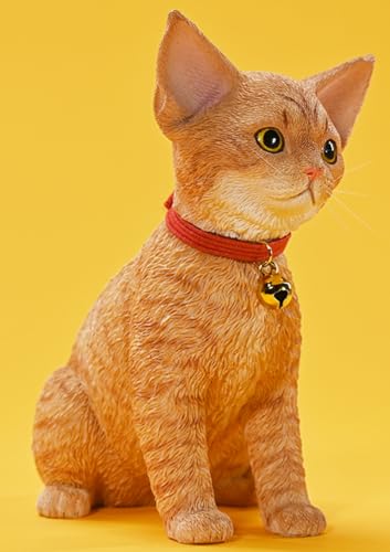 HiPlay JXK Cat Figure: Devon Rex 2.0,1:3 Scale Miniature Animal Figurine