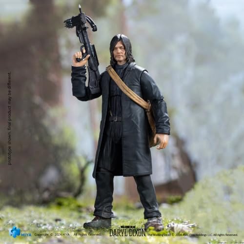 HiPlay Hiya Full Set: Daryl Dixon, 1:18 Scale Miniature Male Action Figurine