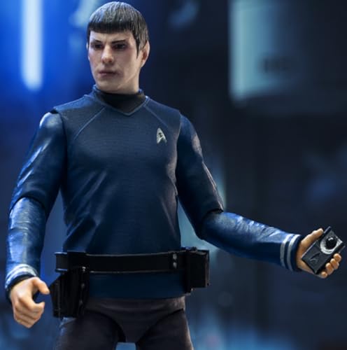 HiPlay Full Set: Star Trek, Spock, 1:18 Scale Miniature Action Figure