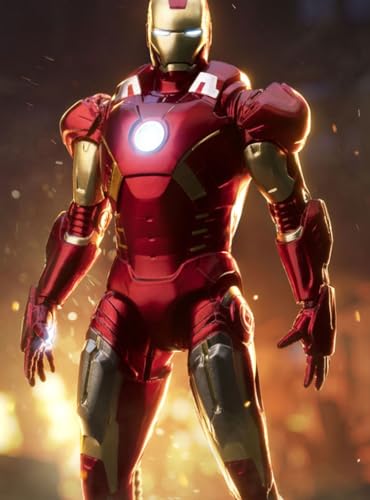 HiPlay ZD Collectible Figure Full Set: Iron Man Mark Garage Set, 1:20 Scale Miniature Action Figurine