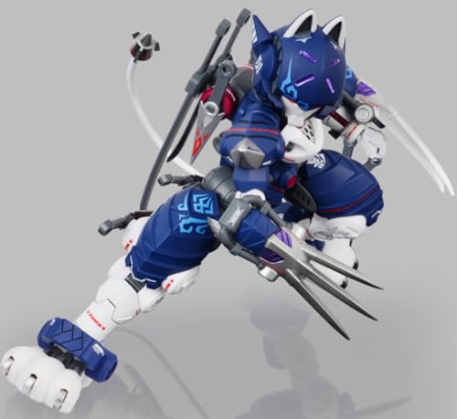 HiPlay XIAOT x Iron Roars Plastic Model Kits: Super-Maneuver Armored Walker, Shadow 1:60 Scale Collectible Action Figures CAT01