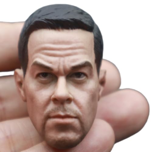 HiPlay 1:6 Scale Male Head Sculpt, European Head Sculpture for 12-inch Action