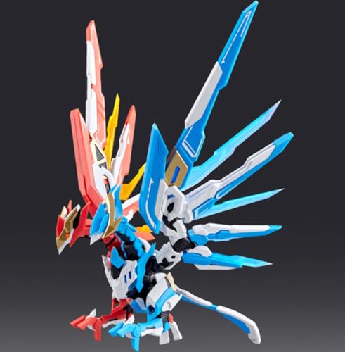 HiPlay MS General Plastic Assemble Model Kits: Eastern Wu's Da Qiao & Xiao Qiao Dual-Bird Anime Style 1:12 Scale Collectible Action Figures MG-10