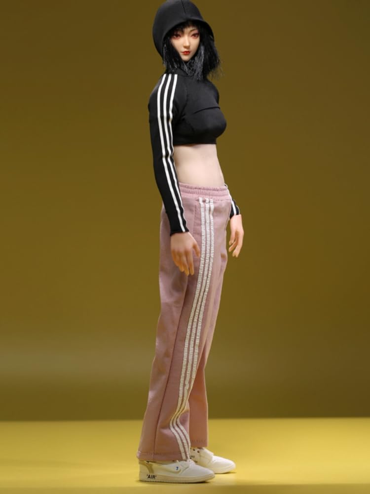 1/6 Scale Figure Doll Clothes: Casual Sports Suit for 12-inch Collectible Action Figure