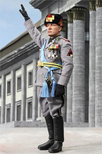 HiPlay DID Collectible Figure Full Set: Mussolini, 1:6 Scale Miniature Action Figurine GM653