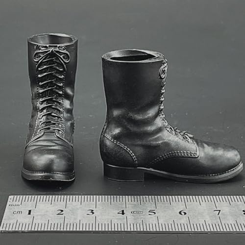 Figurine articulée à l'échelle 1/6 : Bottes miniatures à collectionner